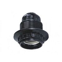 Патрон Smartbuy E27 карболитовый с кольцом Черный картинка 